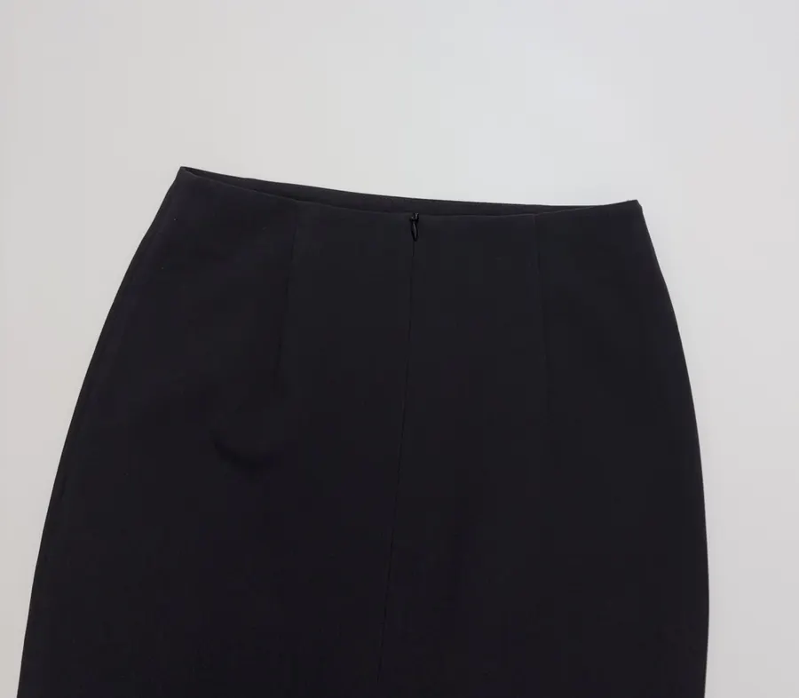 小众 黑色蕾丝花边刺绣 半裙，黑色，商品图 14
