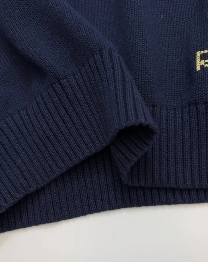 Polo Ralph Lauren Round-neck long-sleeve knit sweater in As Shown, product view 13
