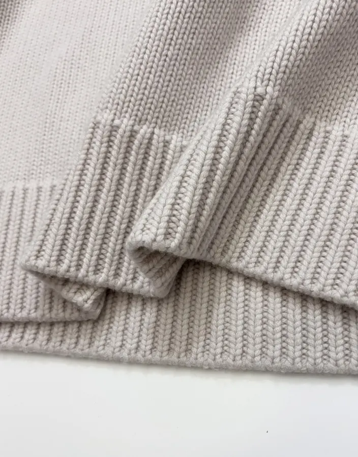 The Row Cashmere-Wool Sweater, Relaxed Silhouette, Long Sleeve in As Shown, product view 10