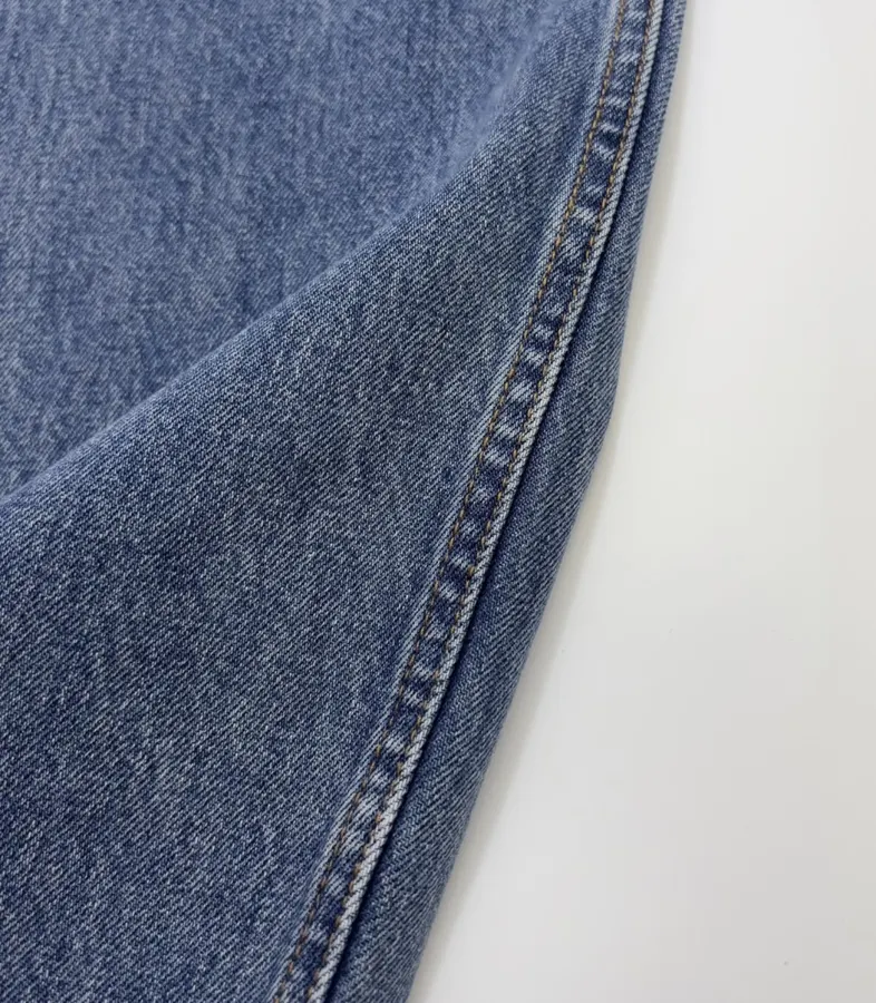 Loro Piana 蓝色高腰直筒牛仔裤，牛仔蓝，商品图 13