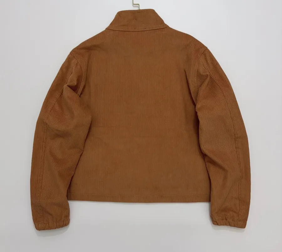 Polo Ralph Lauren Camel Corduroy Stand-Collar Harrington Jacket in Camel, product view 15
