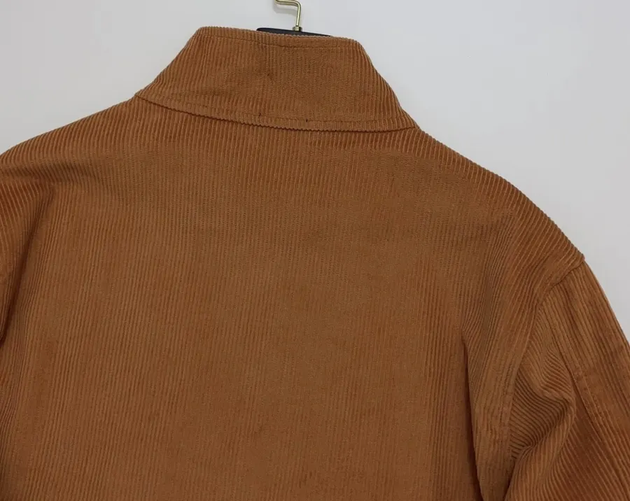 Polo Ralph Lauren Camel Corduroy Stand-Collar Harrington Jacket in Camel, product view 16