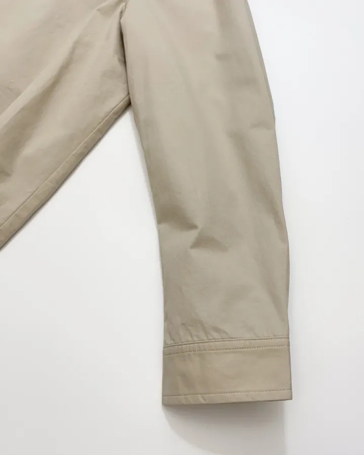 Polo Ralph Lauren 米色棉质翻领拉链哈灵顿夹克，米色，商品图 6