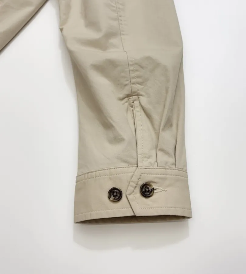 Polo Ralph Lauren 米色棉质翻领拉链哈灵顿夹克，米色，商品图 16