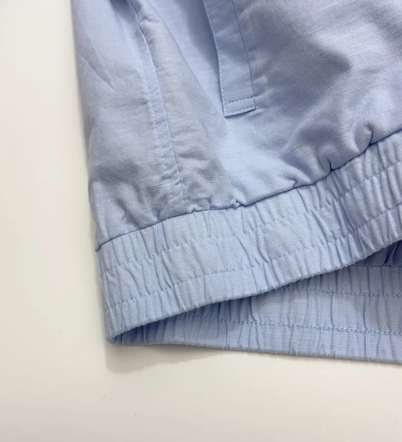Polo Ralph Lauren 浅蓝色翻领拉链哈灵顿夹克，浅蓝色，商品图 9