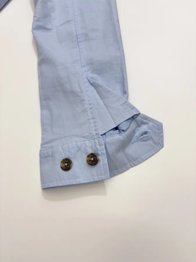 Polo Ralph Lauren 浅蓝色翻领拉链哈灵顿夹克，浅蓝色，商品图 17