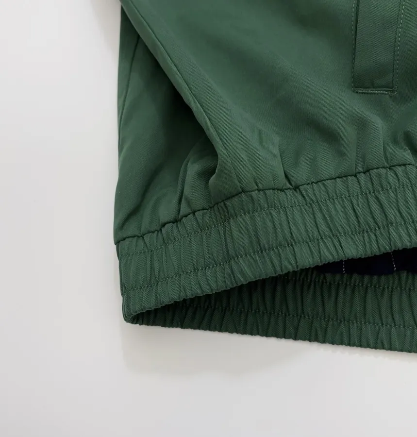 Polo Ralph Lauren Green Cotton Collared Zip Harrington Jacket in Green, product view 09