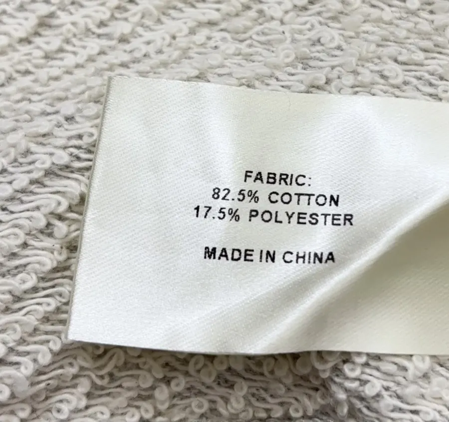Heather Grey Terry-Lined Zip Hoodie in Heather Grey, product view 16
