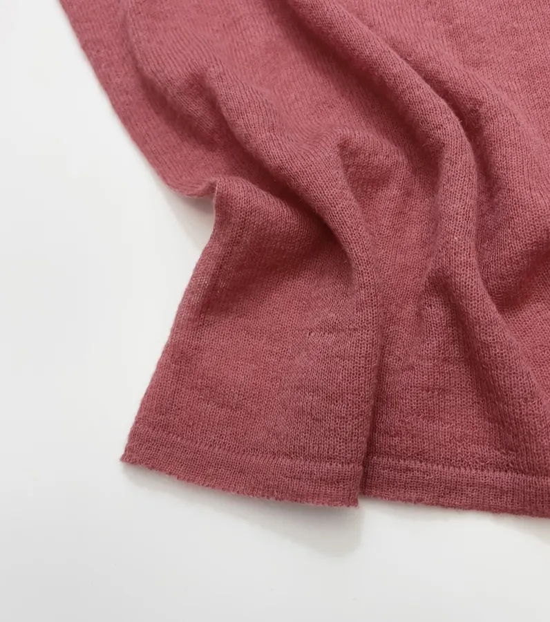 Round-neck long-sleeve T-shirt in As Shown, product view 10