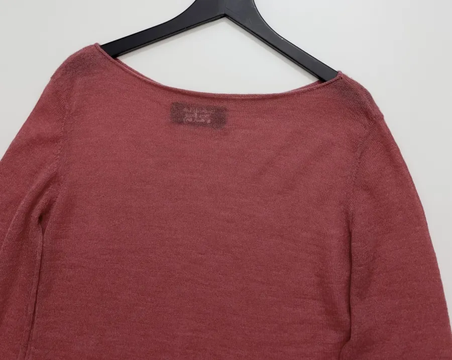 Round-neck long-sleeve T-shirt in As Shown, product view 15