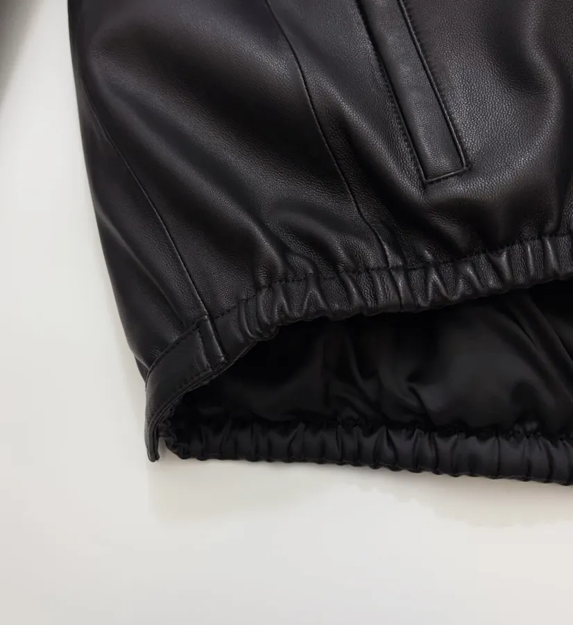 Independent-design detachable hooded premium soft sheepskin jacket in As Shown, product view 13