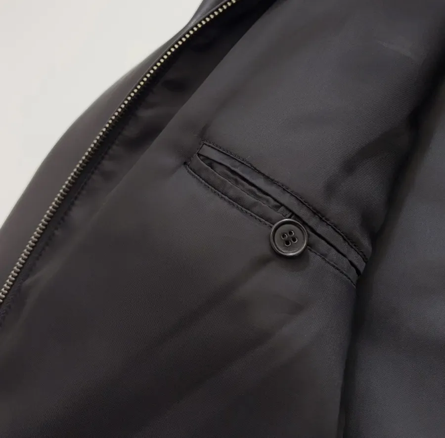 Independent-design detachable hooded premium soft sheepskin jacket in As Shown, product view 17