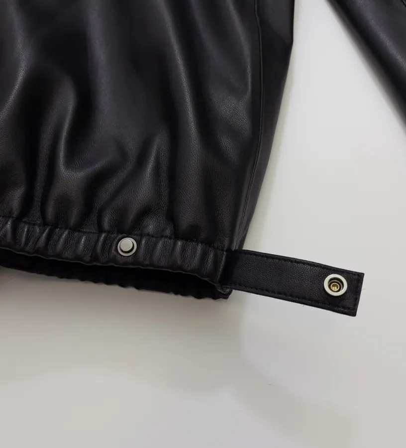 Independent-design detachable hooded premium soft sheepskin jacket in As Shown, product view 26