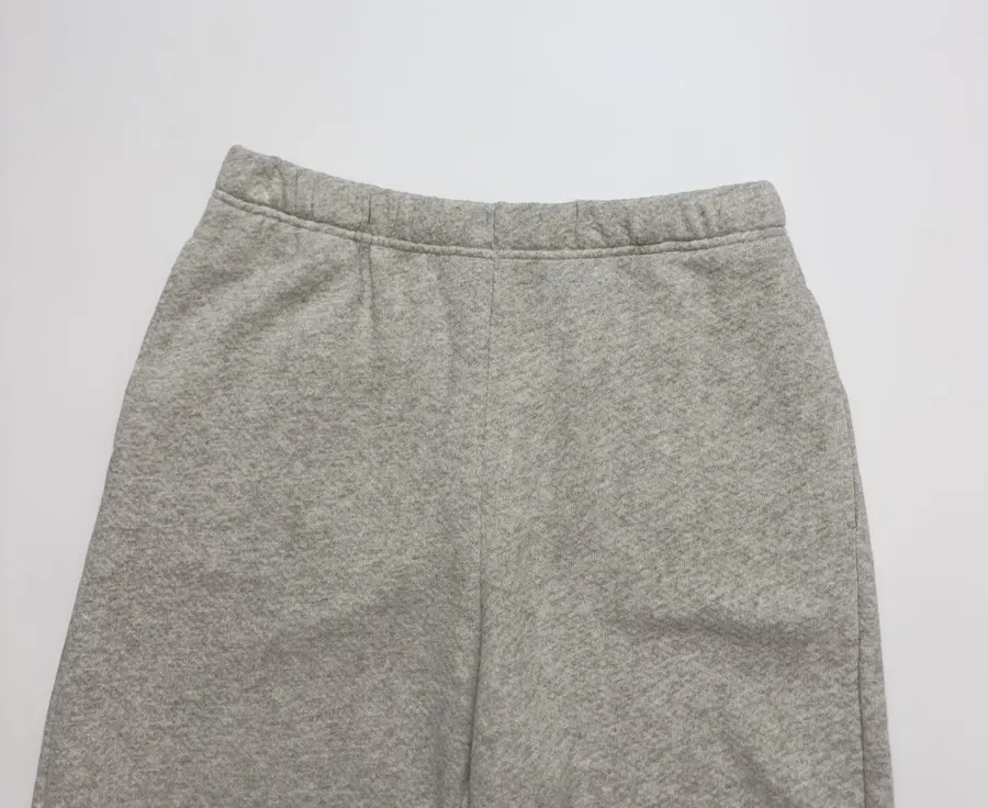 Textured Terry-Lined Stylish Heather Drawstring Waist Pants in As Shown, product view 03