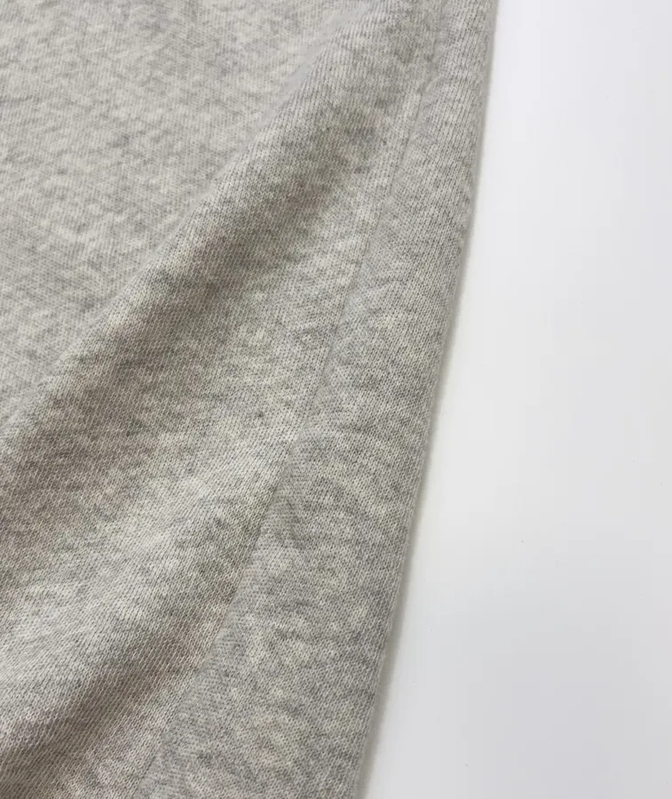 Textured Terry-Lined Stylish Heather Drawstring Waist Pants in As Shown, product view 10