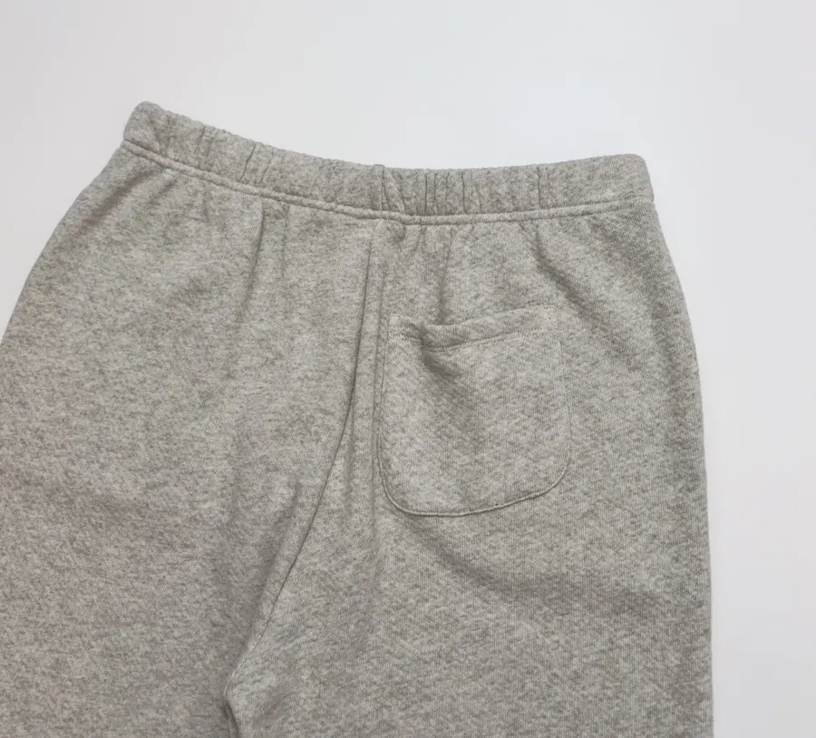 Textured Terry-Lined Stylish Heather Drawstring Waist Pants in As Shown, product view 15