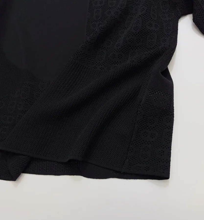 Dark Navy Single-Breasted Tailored Maxi Coat in Dark Navy, product view 18