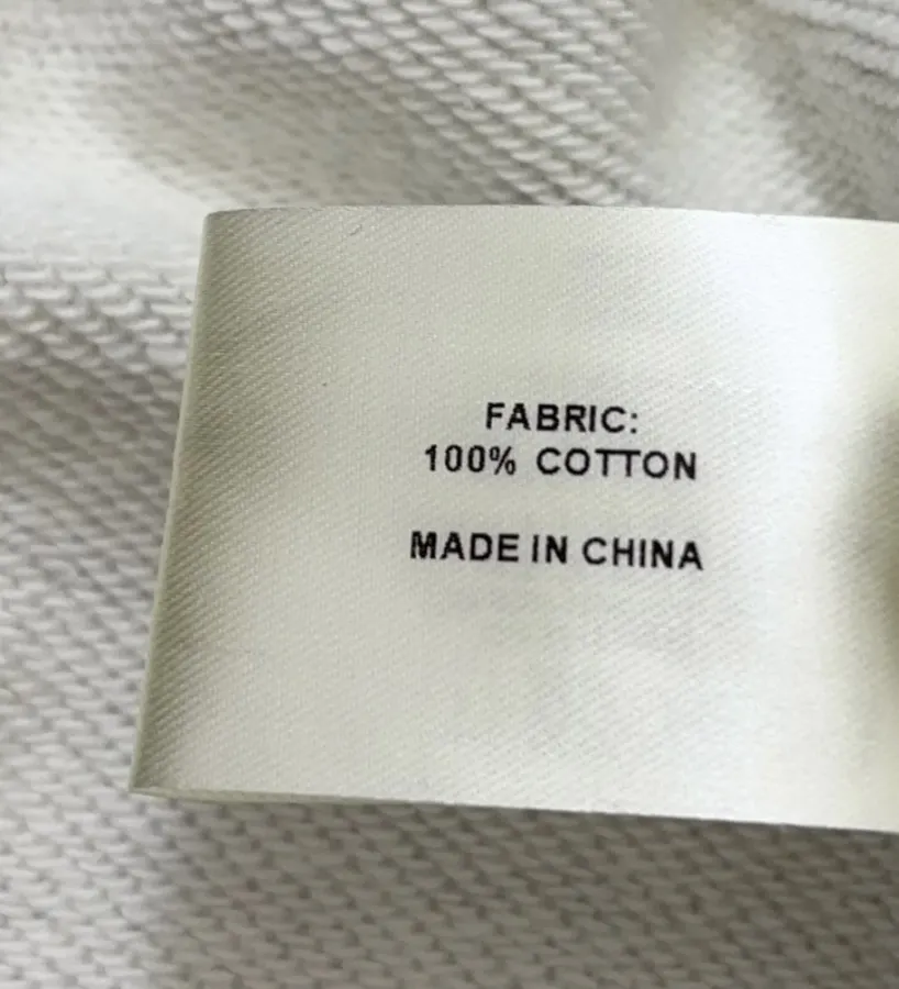 Light Grey Elastic-Waist Straight-Leg Trousers in Light Grey, product view 14