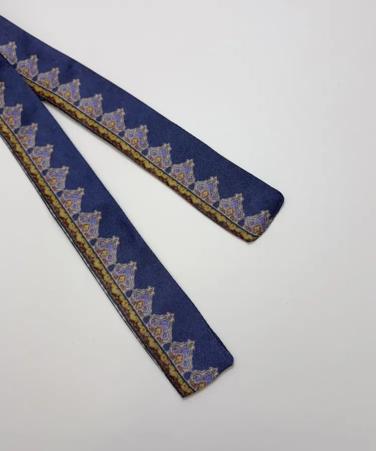 Zimmermann Indigo silk printed casual trousers in As Shown, product view 08