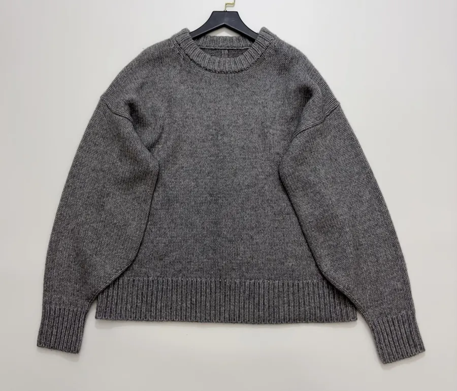 The Row Cashmere-Wool Sweater, Relaxed Silhouette, Long Sleeve in As Shown, product view