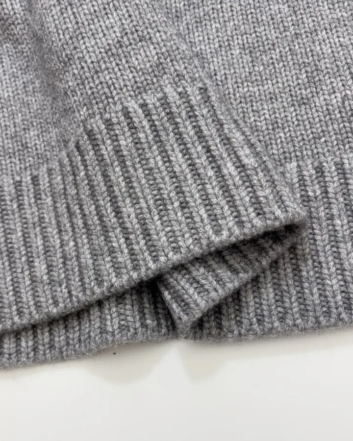 The Row Cashmere-Wool Sweater, Relaxed Silhouette, Long Sleeve in As Shown, product view 09