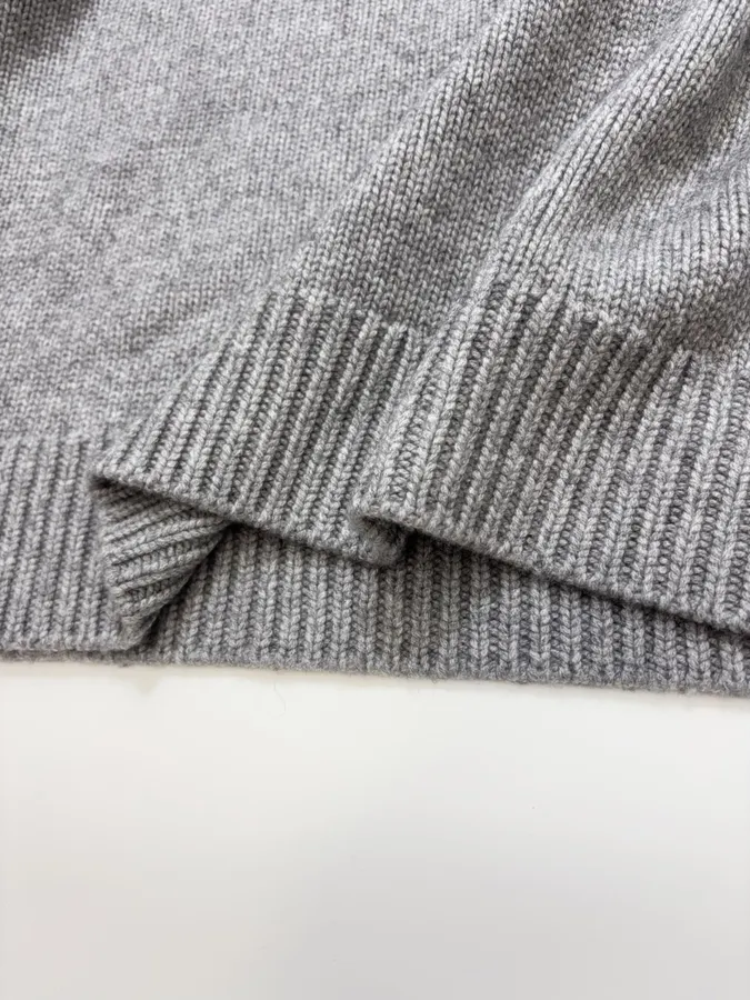 The Row Cashmere-Wool Sweater, Relaxed Silhouette, Long Sleeve in As Shown, product view 11