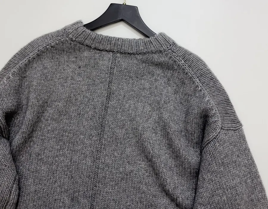The Row Cashmere-Wool Sweater, Relaxed Silhouette, Long Sleeve in As Shown, product view 13