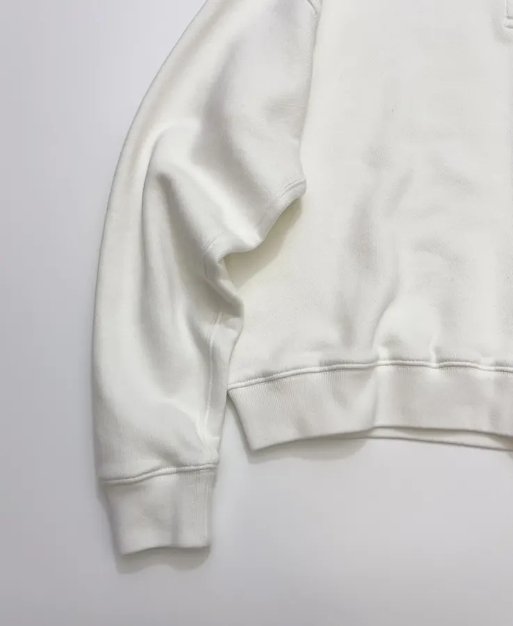 Polo Ralph Lauren 米白色翻领套头卫衣，象牙白，商品图 8