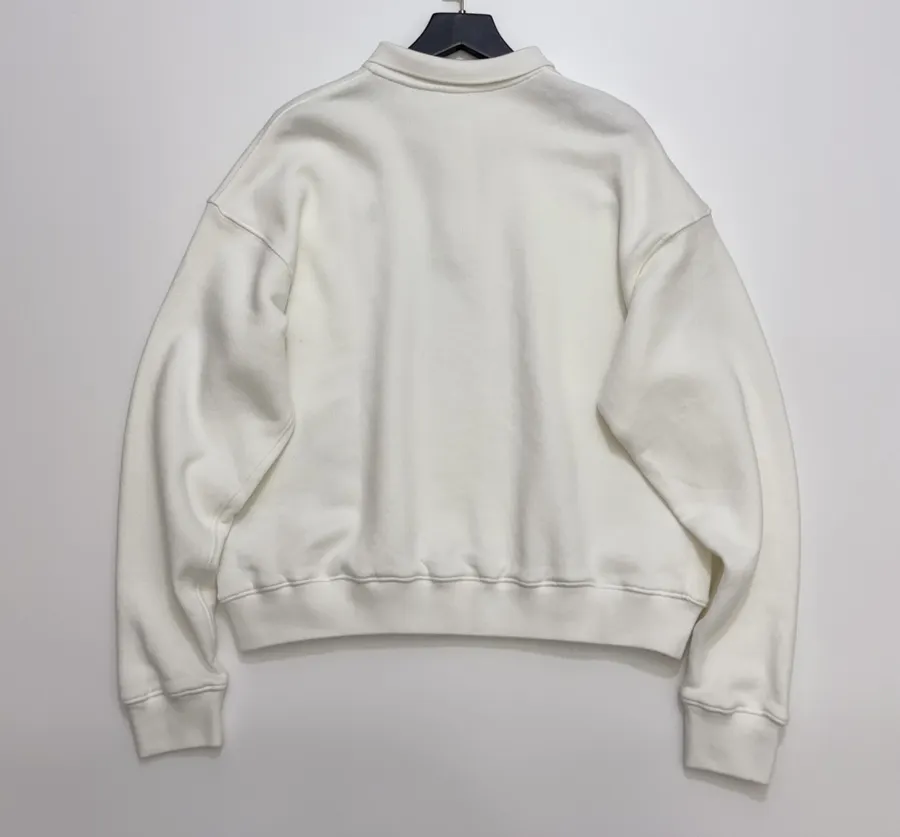 Polo Ralph Lauren 米白色翻领套头卫衣，象牙白，商品图 12