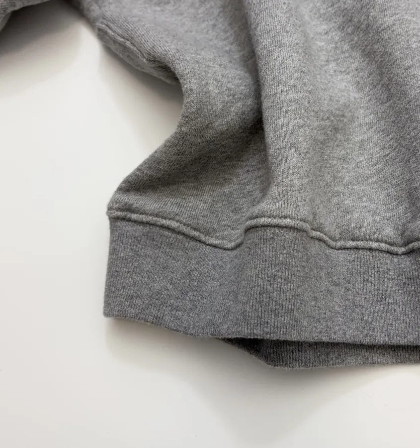 Polo Ralph Lauren 灰色翻领套头卫衣，Heather Grey，商品图 8