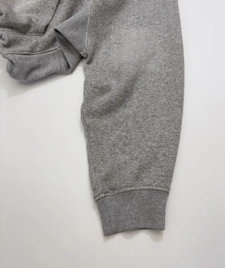 R13 Gray balloon-sleeve crewneck cardigan in Gray, product view 07