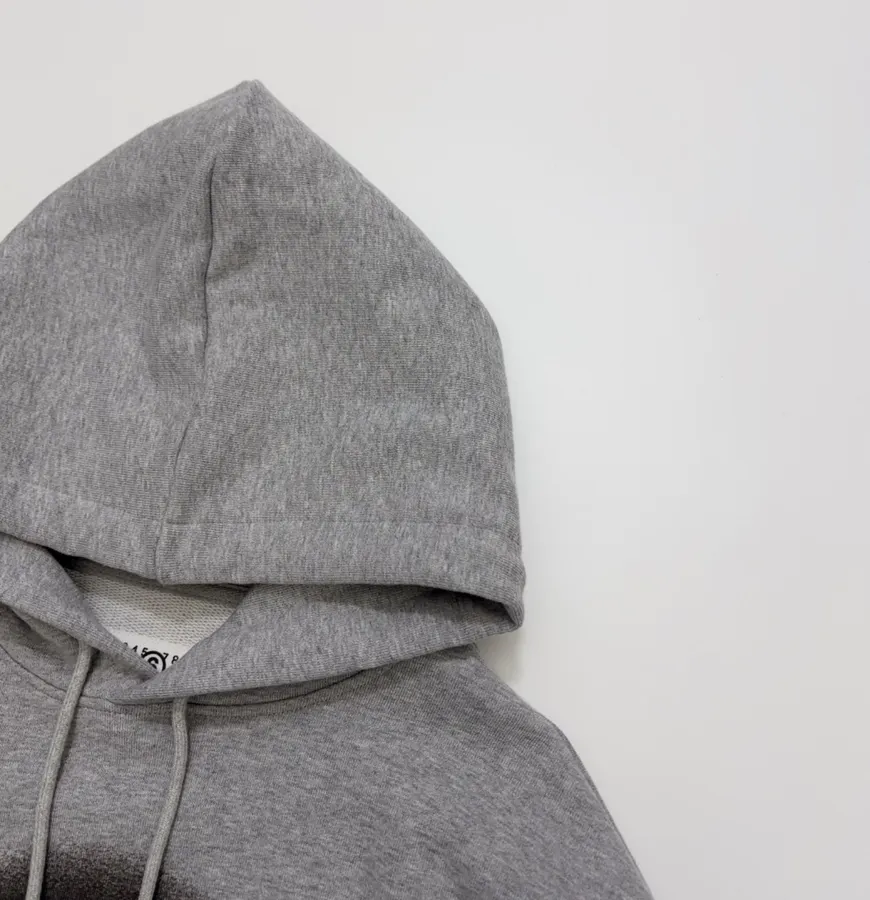 MM6 Maison Margiela 灰色黑色立体口袋连帽卫衣，Grey and 黑色，商品图 3
