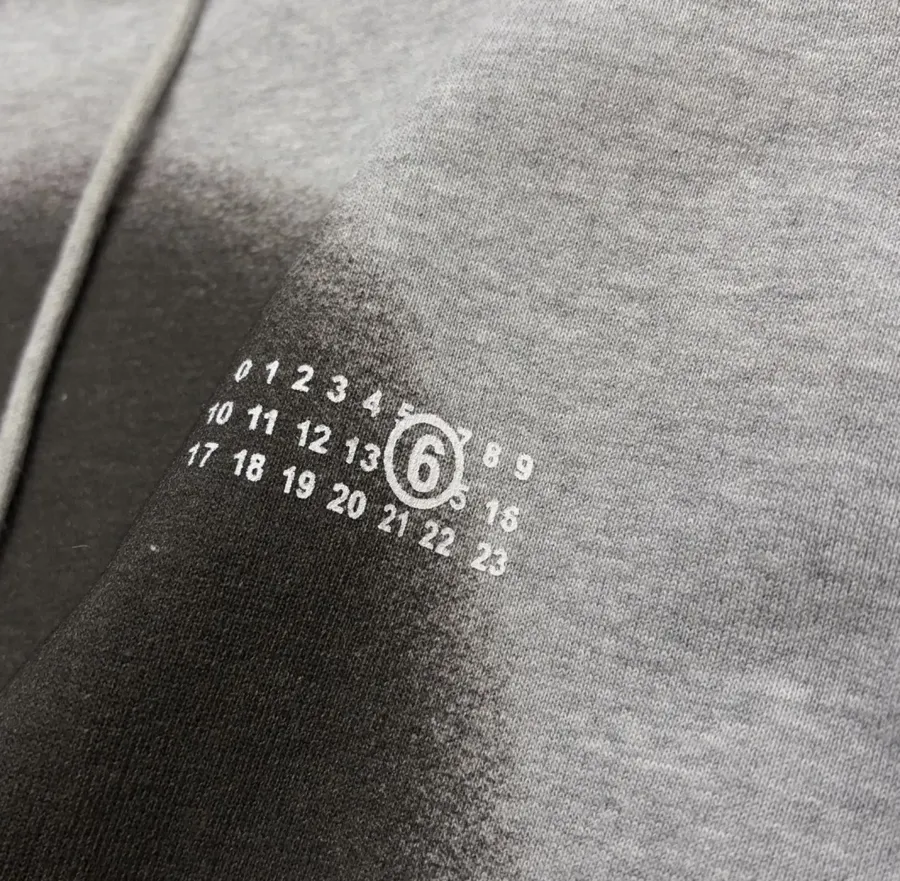 MM6 Maison Margiela 灰色黑色立体口袋连帽卫衣，Grey and 黑色，商品图 6