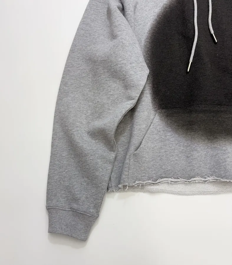 MM6 Maison Margiela 灰色黑色立体口袋连帽卫衣，Grey and 黑色，商品图 9