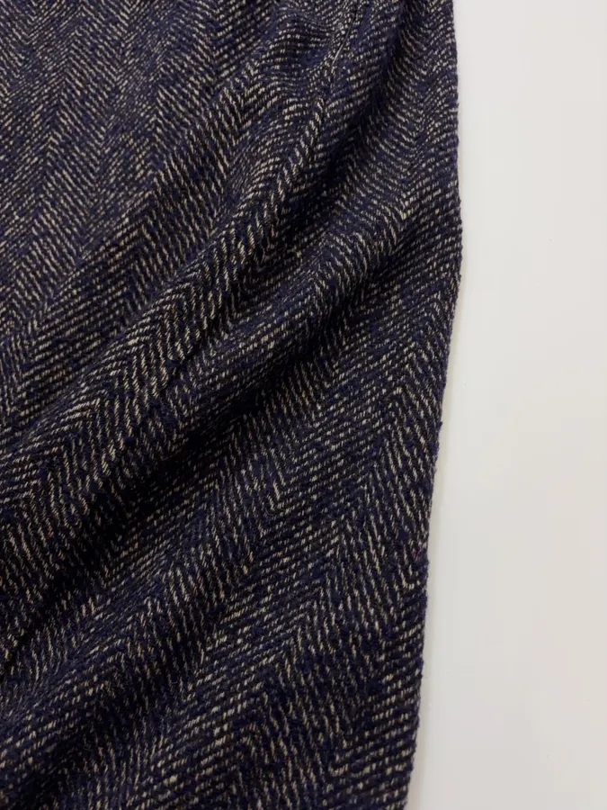 45R Wool vest dress, vintage relaxed sleeveless midi dress in As Shown, product view 05