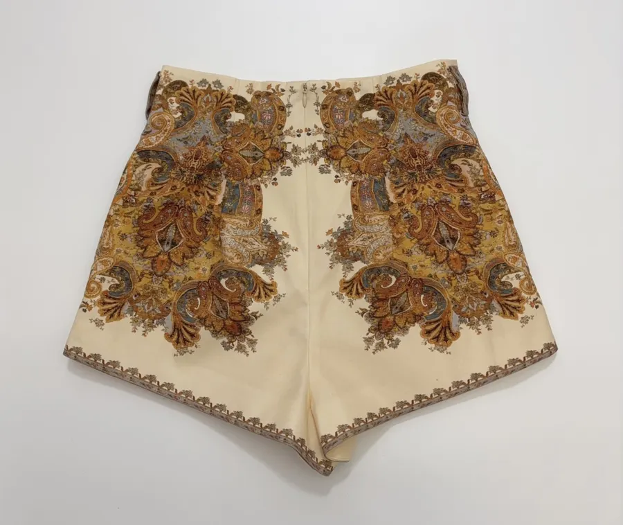 Zimmermann 印花 短裤，As Shown，商品图 11