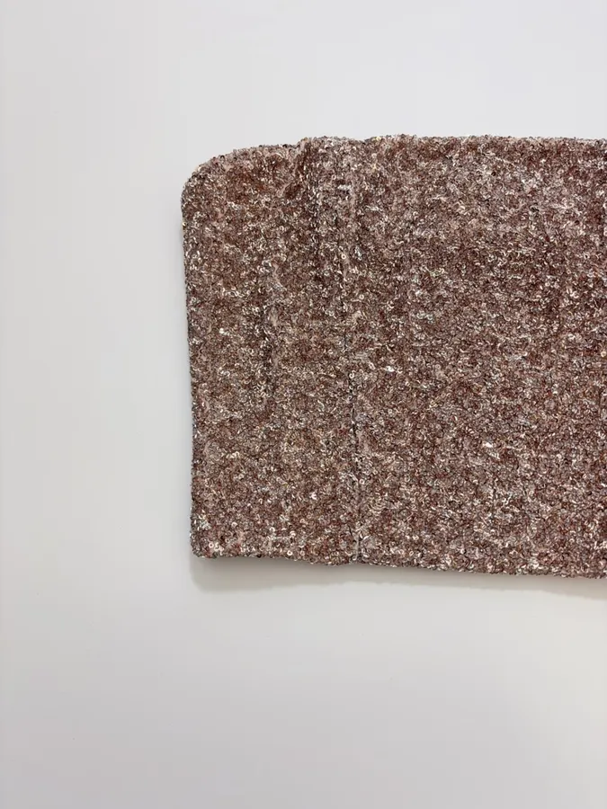Alice + Olivia Silver Sequin-Tweed Strapless Top in Silver Grey, product view 07