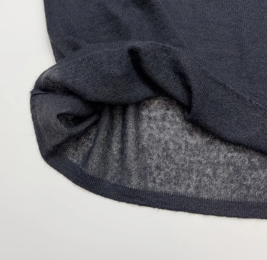 Round-neck long-sleeve T-shirt in As Shown, product view 12