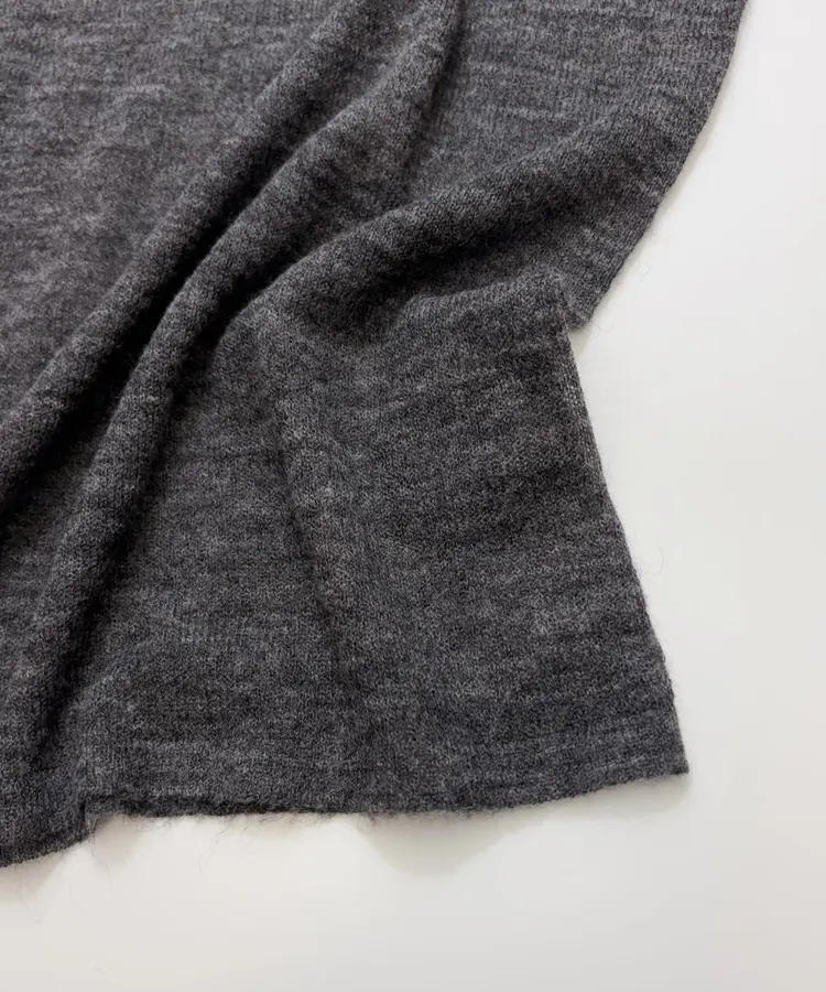 Round-neck long-sleeve T-shirt in As Shown, product view 12