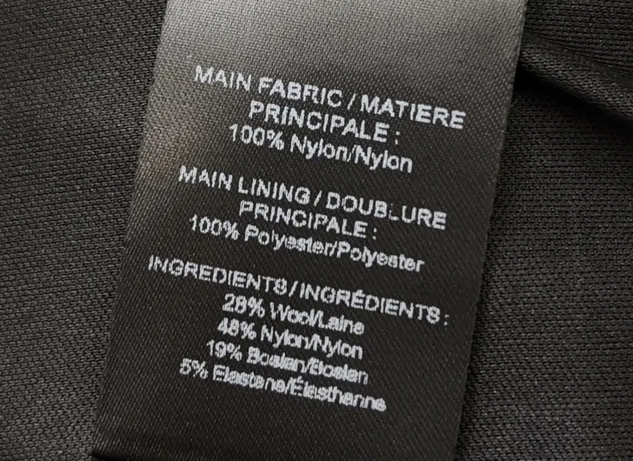 Black Drawstring Balloon-Leg Trousers in Black, product view 16