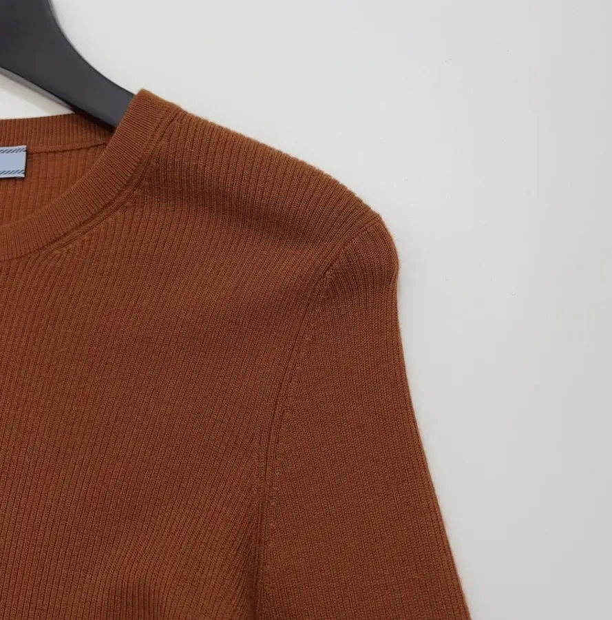 Prada Round-neck long-sleeve base layer top in As Shown, product view 03