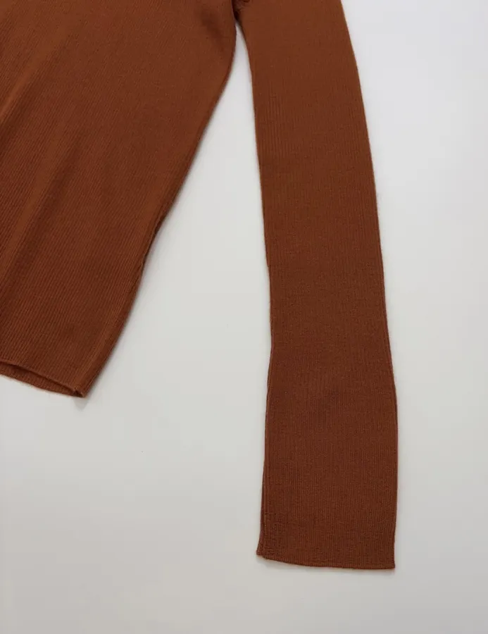 Prada Round-neck long-sleeve base layer top in As Shown, product view 05