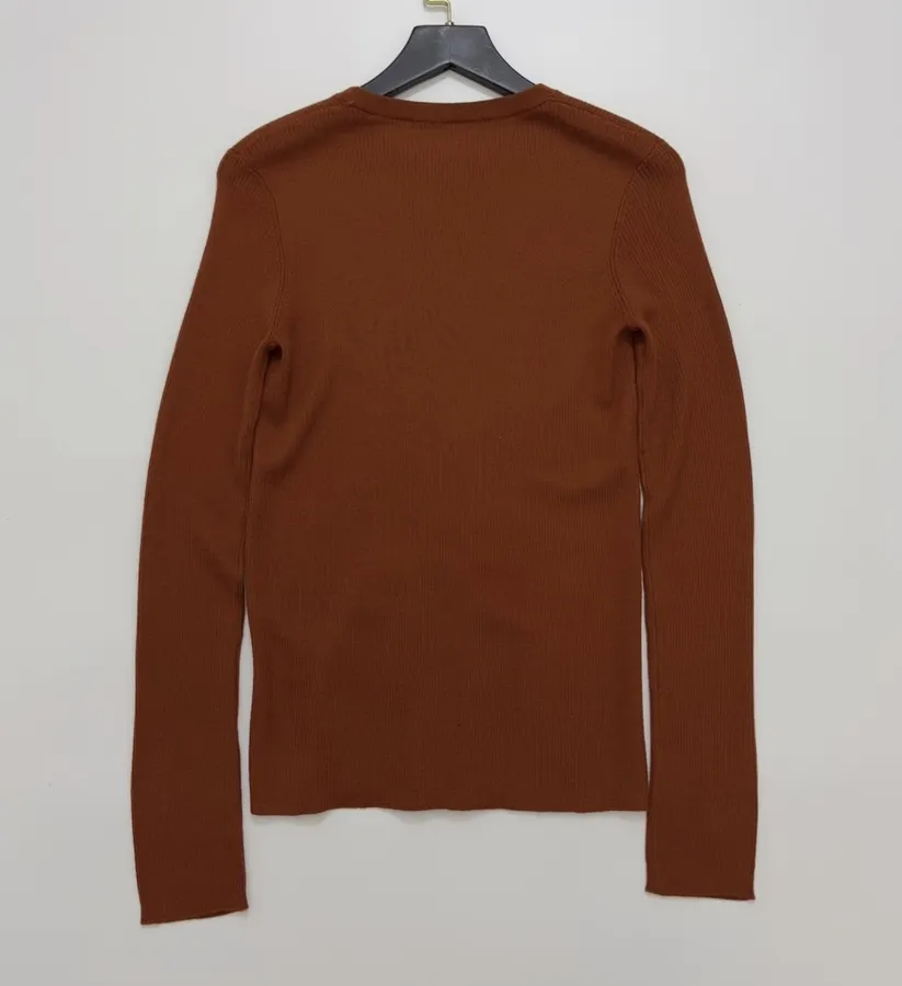 Prada Round-neck long-sleeve base layer top in As Shown, product view 11