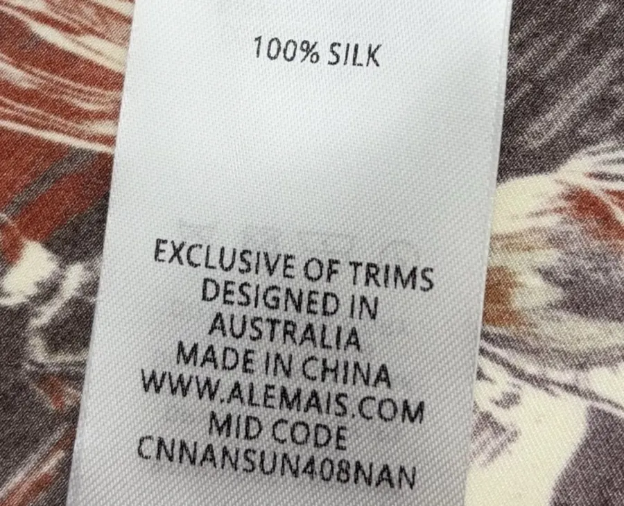 ALEMAIS Ezra Silk Midi Shirt-Style Vintage Western Landscape Print Dress in As Shown, product view 25