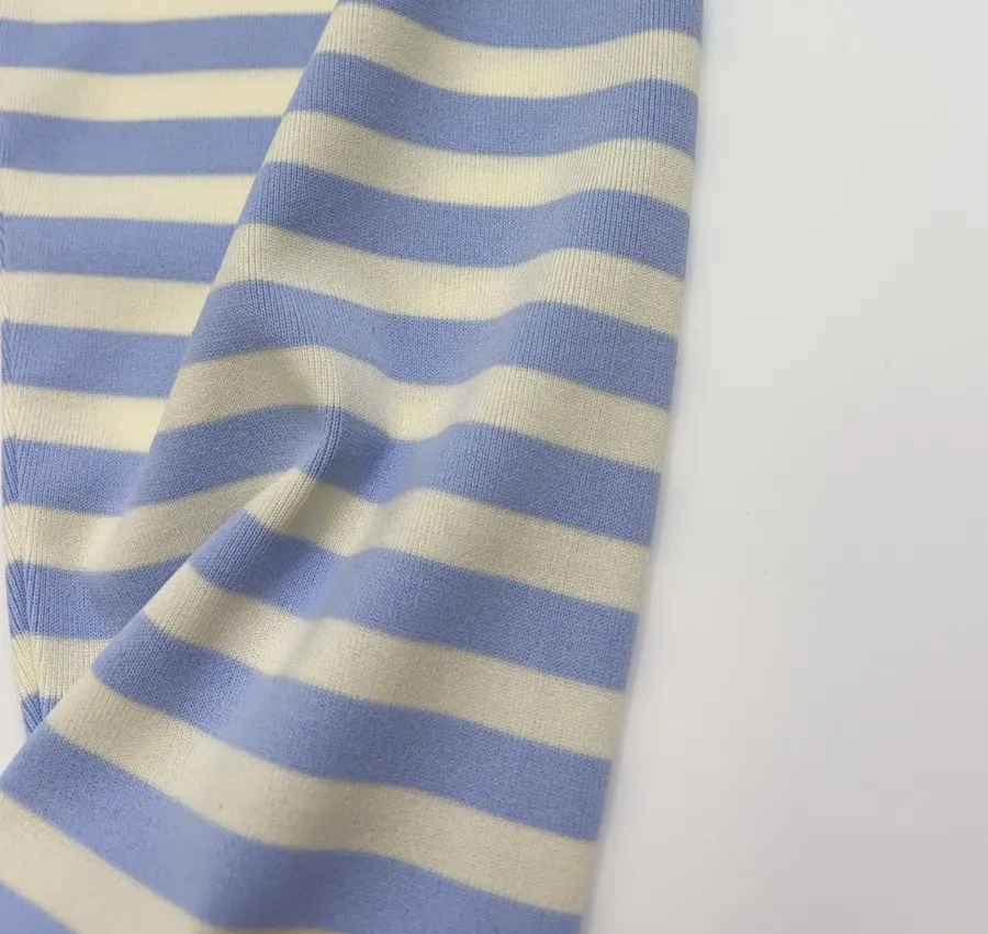 Striped Pocket Horse-Shoe Patch Long-Sleeve T-Shirt | Retro American Loose Drop-Shoulder Casual Base Layer in As Shown, product view 06
