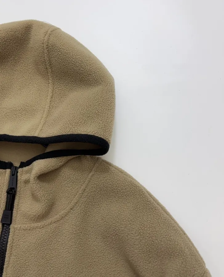 Miu Miu Relaxed zip-up fleece cardigan jacket in As Shown, product view 03