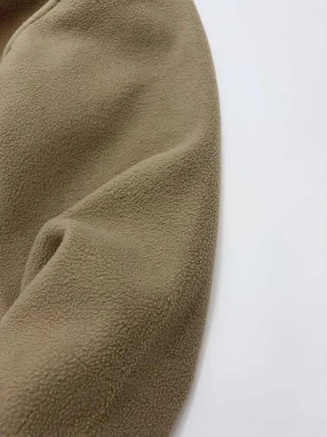 Miu Miu Relaxed zip-up fleece cardigan jacket in As Shown, product view 08