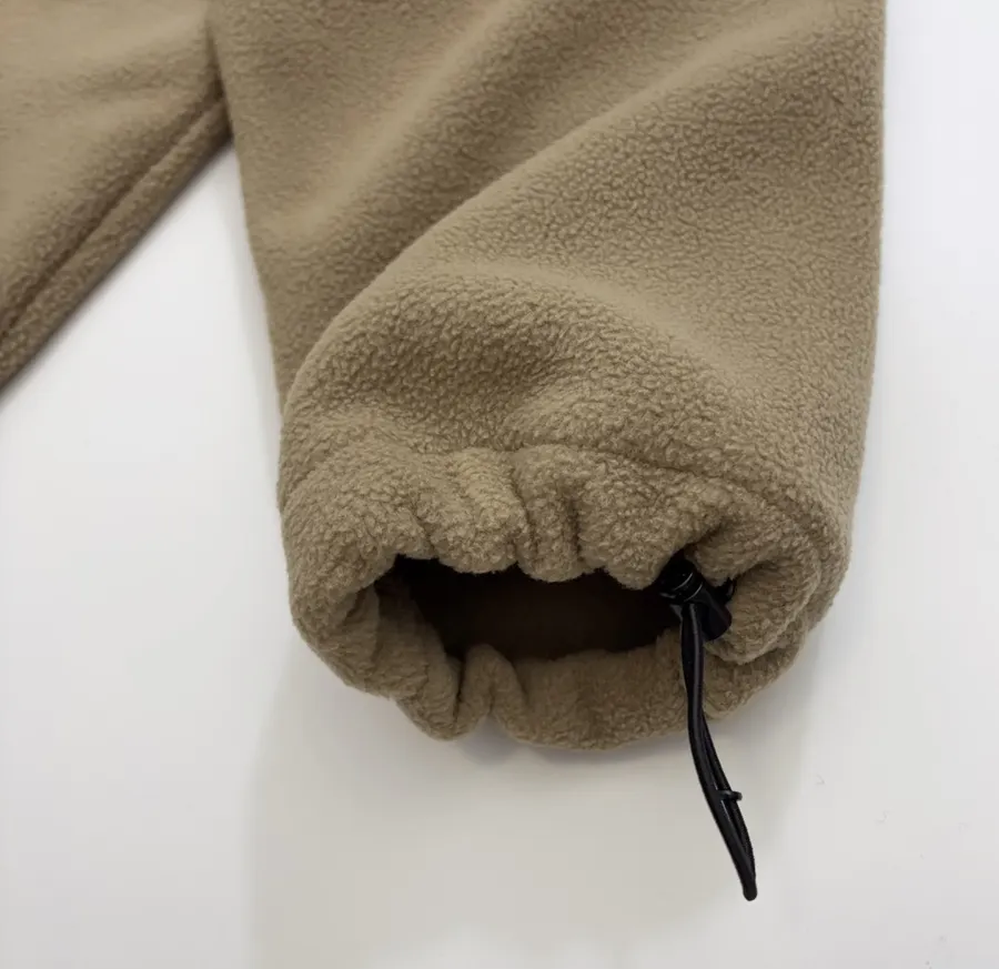 Miu Miu Relaxed zip-up fleece cardigan jacket in As Shown, product view 11
