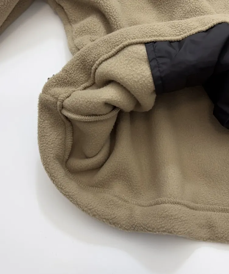 Miu Miu Relaxed zip-up fleece cardigan jacket in As Shown, product view 16