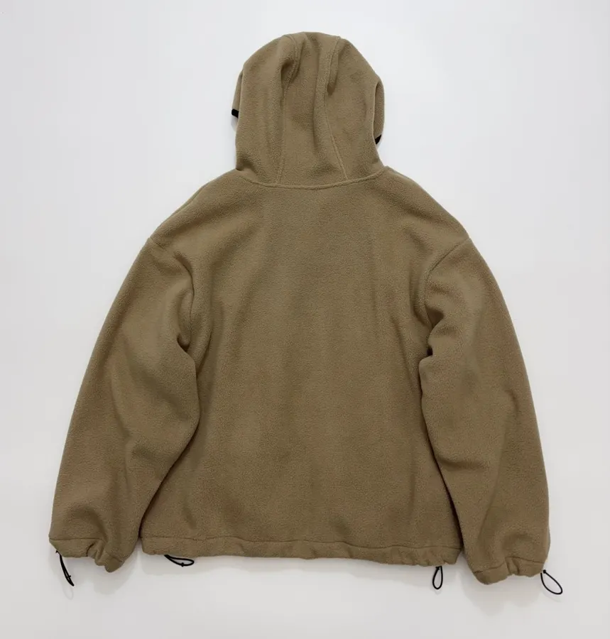Miu Miu Relaxed zip-up fleece cardigan jacket in As Shown, product view 18
